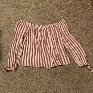 Charlotte Russe Off The Shoulder Top